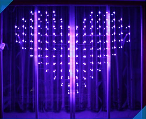 ANJAYLIA LED Fairy String Lights, 16.5Ft/5M 50leds Battery Operated String Lights Party Home Festival Wedding Decorations(Purple)