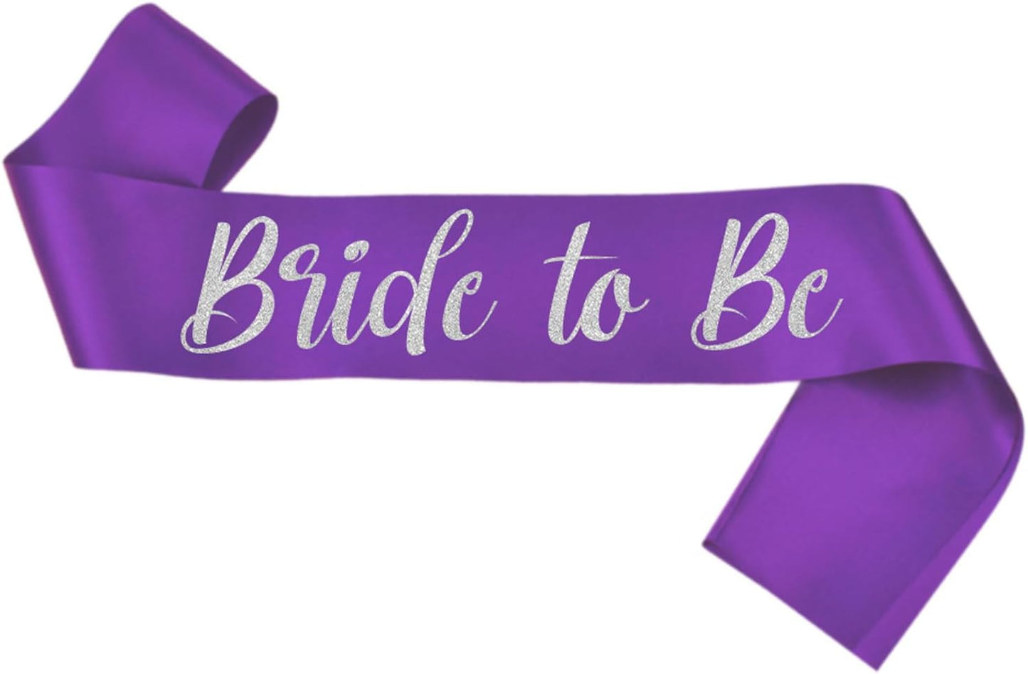 Bride to Be Sash Purple, Bride Sash Bachelorette Party Bridal Shower Sashes Bachelor Decorations Just Married Gift Engaged Decor Accessories,Purple