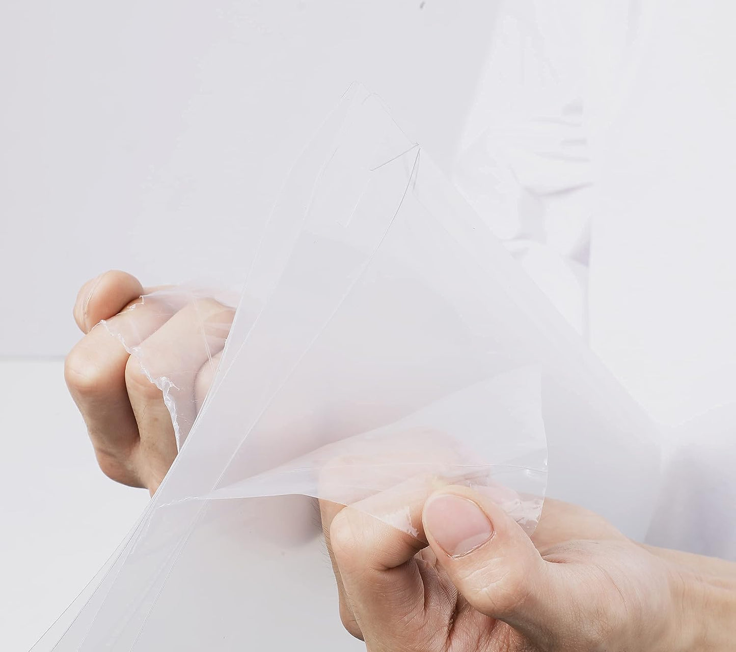 XININSUN 6Pcs clear cake boxes with Ribbon, 6inch cake boxes for Christmas Bakery Treat,Holiday Pastries,Gift Giving-White