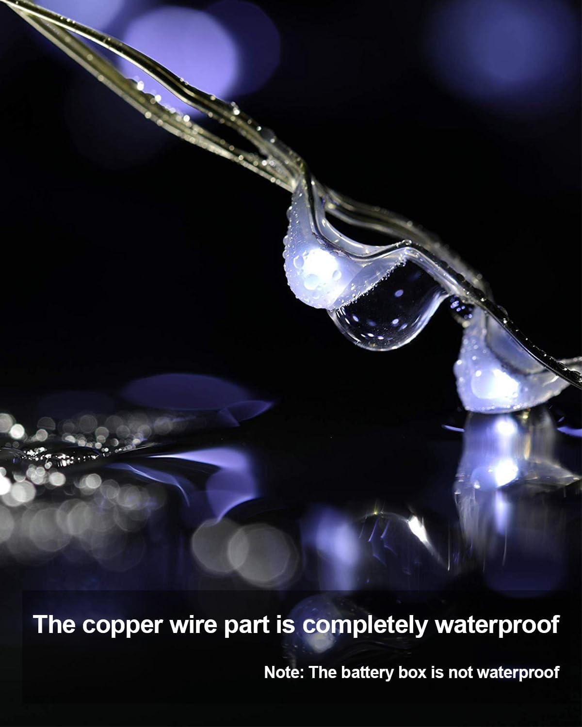 20 Pack Fairy Lights Battery Operated 3.3ft 20 LED Mini String Lights Copper Wire Twinkle Lights for Mason Jars Festivals Wedding Christmas Party Centerpiece Table Decorations, Warm White & Cool White