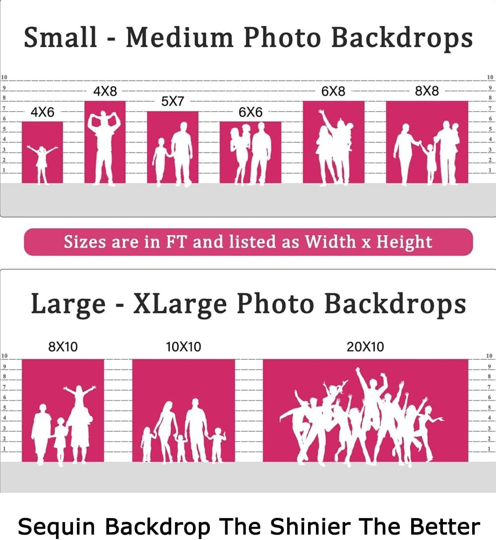 ShiDianYi Sequin Backdrop Silver 20X10FT Wedding Backdrop Photo Booth Glitter Curtain for Party Shimmer Photography Background Decoration