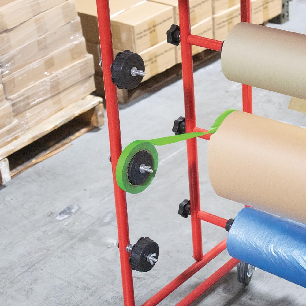 DINOGREN High Performance Automotive Masking Tape – 2 Inch x 60 Yards (20 Rolls) – Heat & Water Resistant Green Tape for Car Paint, Auto Body Shop, Industrial Use, Clean Removal, Solvent Safe- 7767