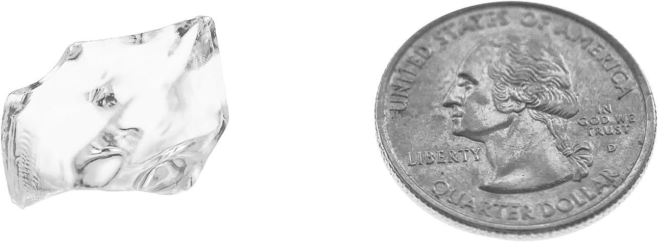 Super Z Outlet Acrylic Color Ice Rock Crystals Treasure Gems for Table Scatters, Vase Fillers, Event, Wedding, Arts & Crafts, Birthday Decoration Favor (190 Pieces) (Clear)