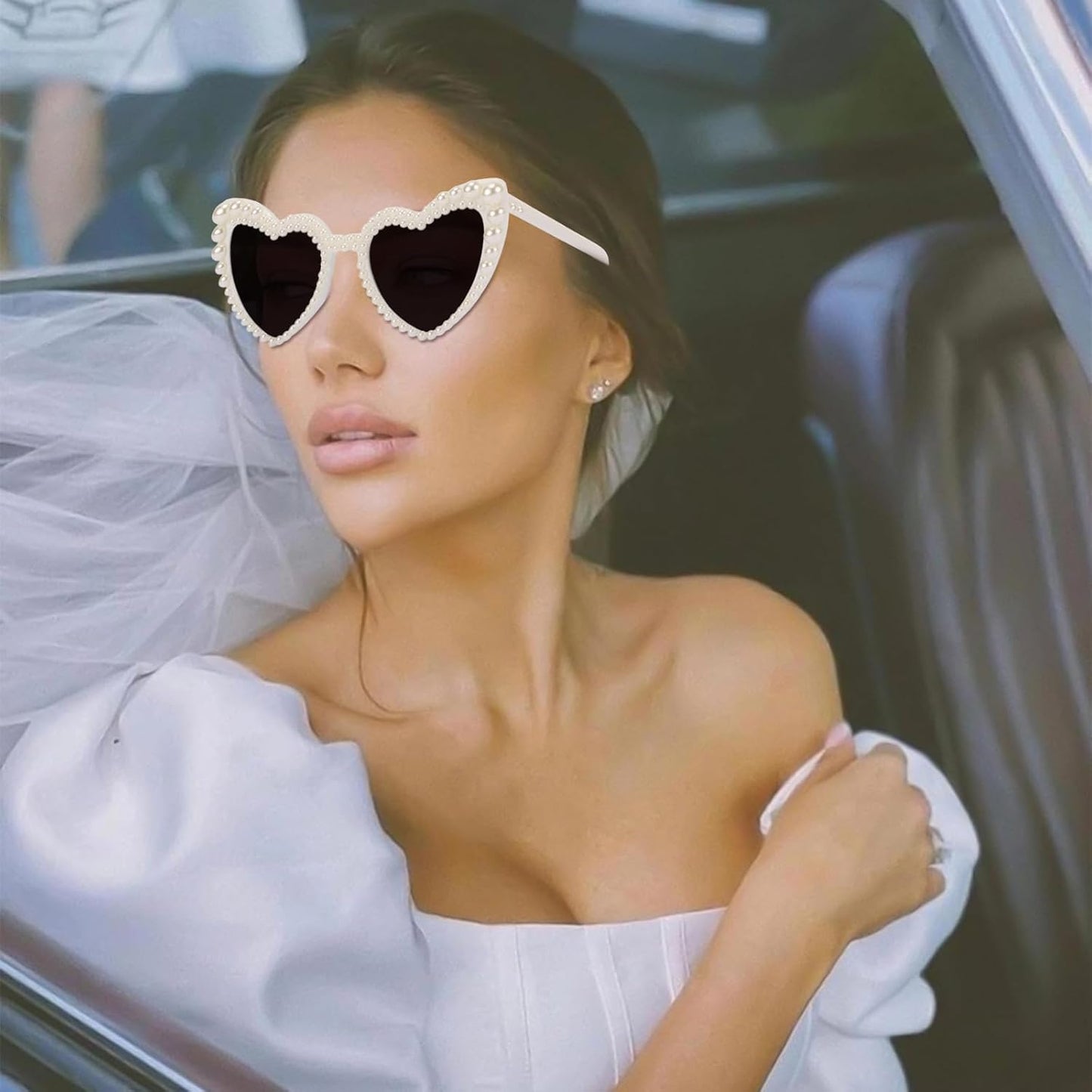 Canitor Veil Set Bachelorette Party Favors Accessories Bridal Shower Favors Gifts For Bride