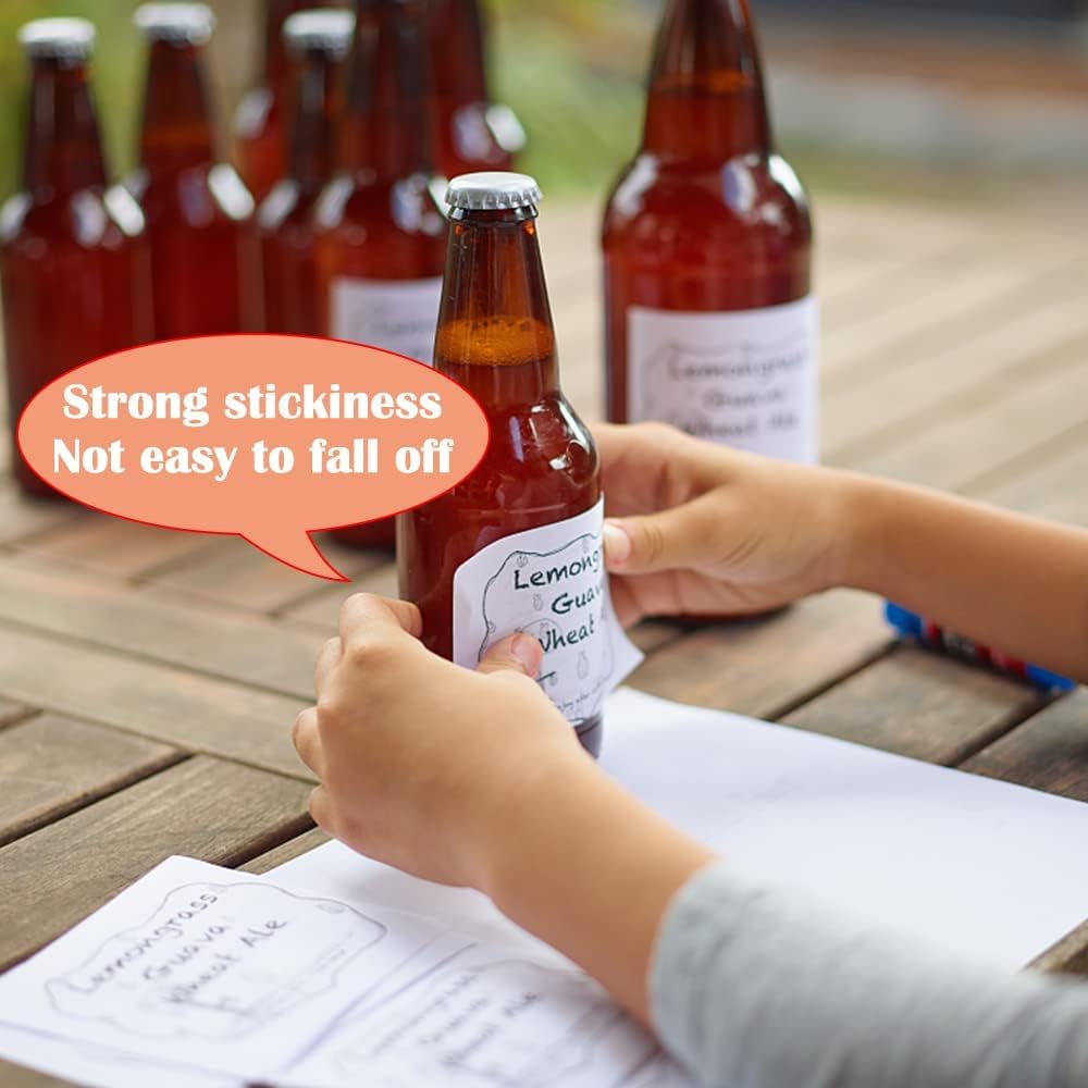 100-1000pcs Custom Stickers Merry Christmas Stickers Personalized Labels Adhesive Xmas Decorative Envelope Seals Stickers for Cards Gift Boxes (Round-4)