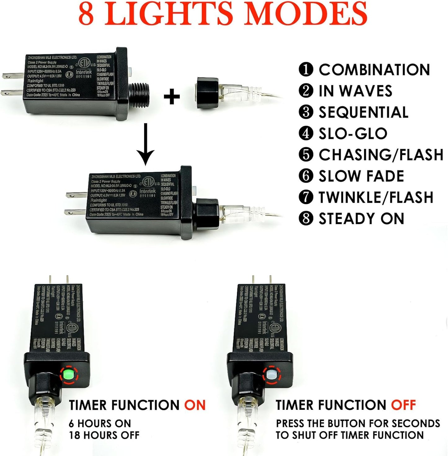 66Ft 200LED Fairy Lights Plug in, Waterproof String Lights Outdoor & Indoor 8 Modes with Timer, Christmas Light Bedroom Decor, Twinkle Light for Girl's Room Garden Christmas Decorations (Blue)