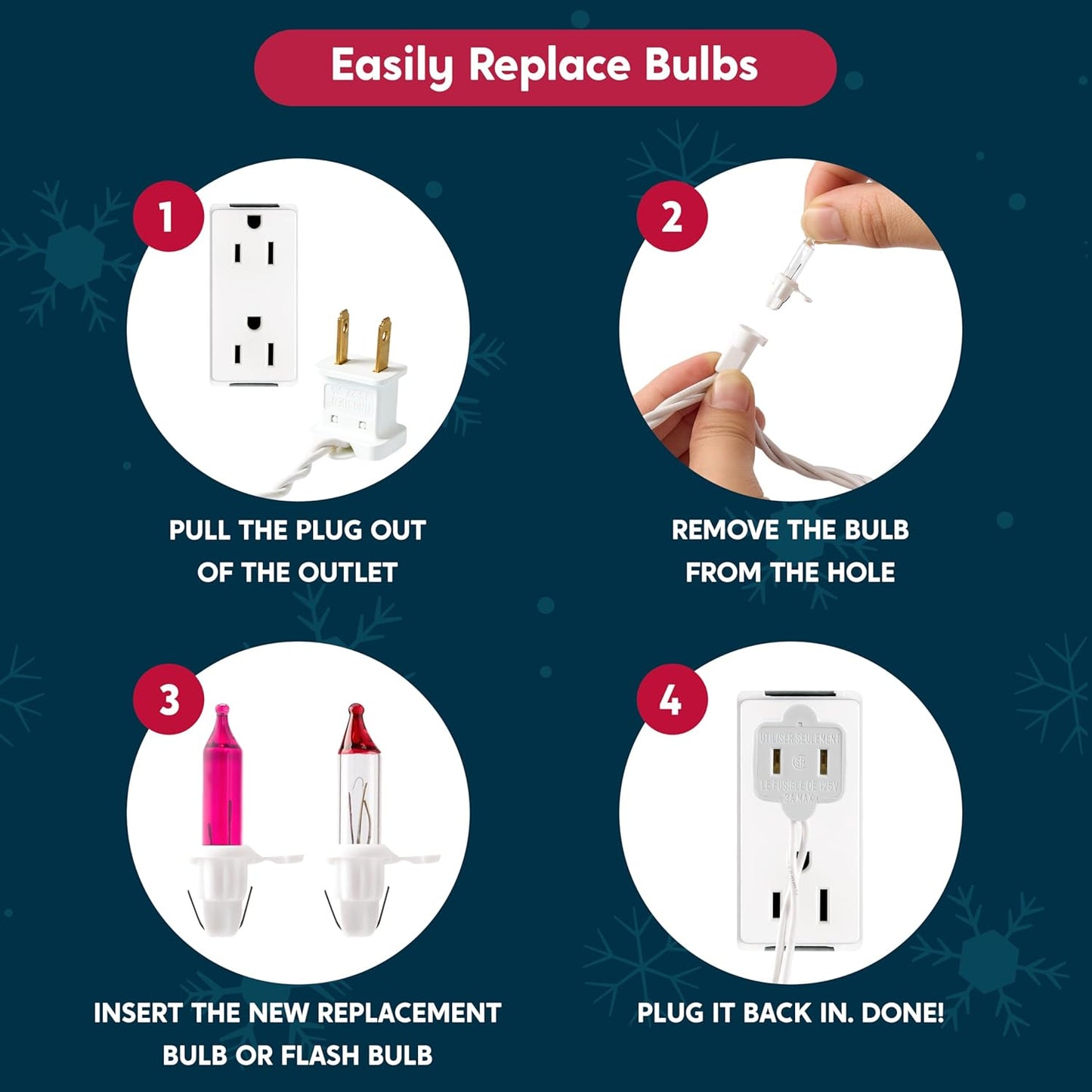 Joiedomi Christmas String Lights Indoor,100 Count Mini Pink Valentines Day Light,21.4 FT Lighting Decor for Patio Dorm Classroom Holiday Wedding Party Garland Birthday Festival,White Wire