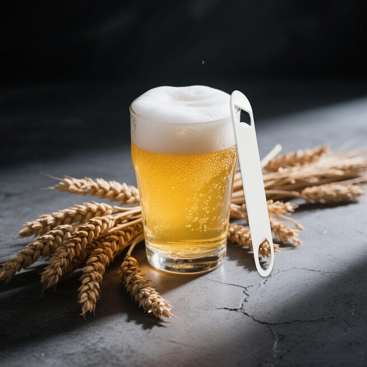 25 Pcs Sublimation Bottle Opener Personalized Blanks Flat Beer Bottle Opener Stainless Steel Sublimation Blank Products for Bar Kitchen Restaurant (White)