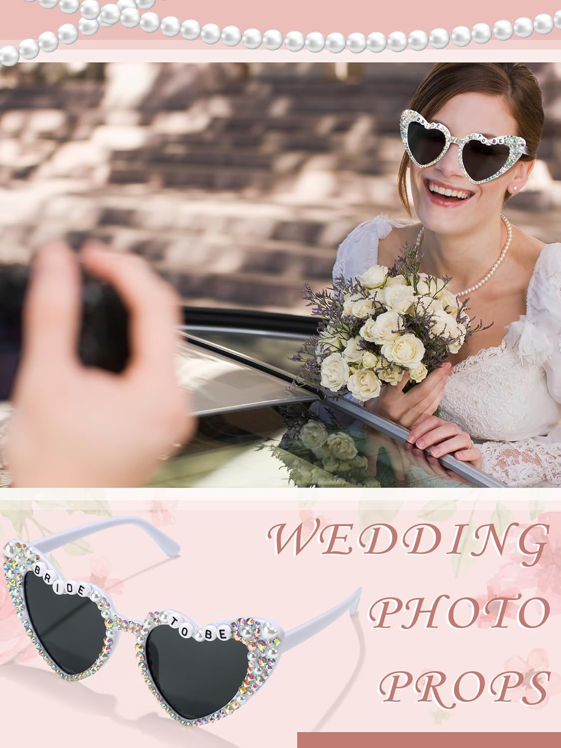 12 Pcs Bachelorette Party Sunglasses for Bridesmaids Bride Sunglasses for Wedding Party Favors