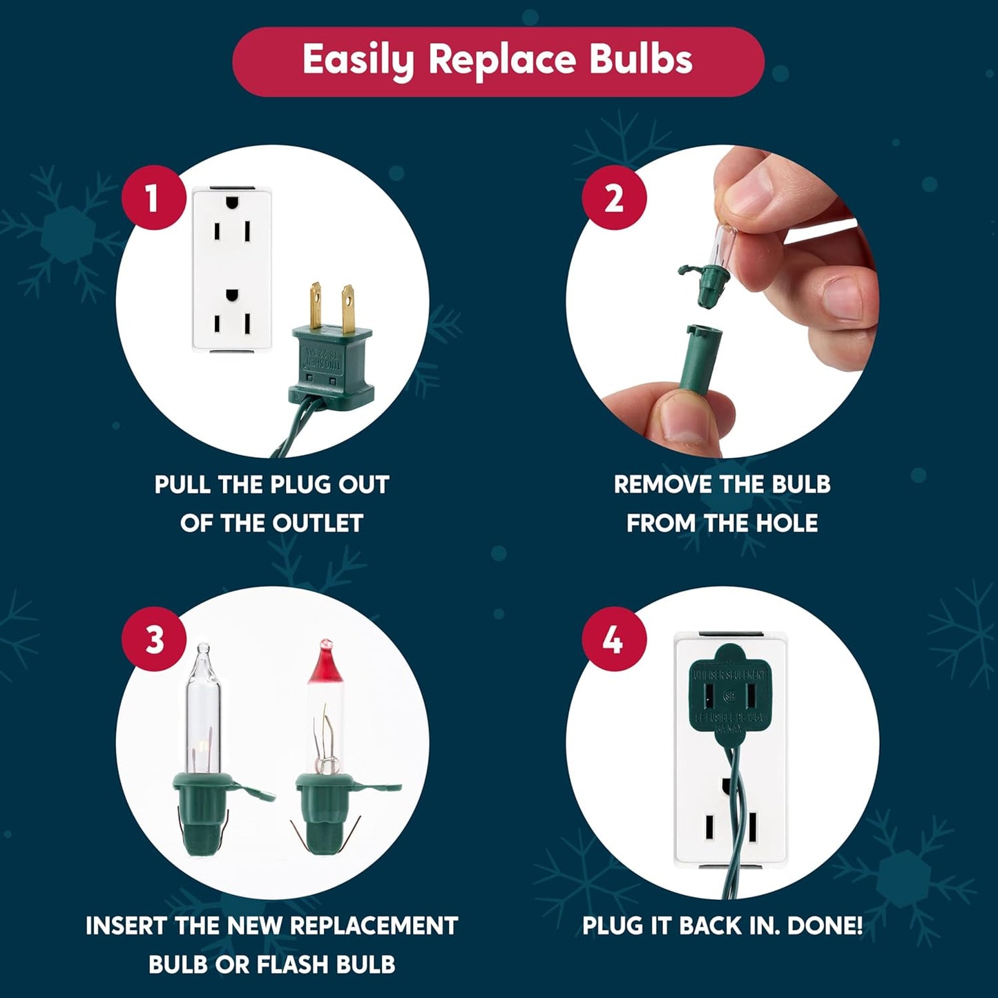 Joiedomi Clear Christmas String Lights Indoor,150 Count Mini Warm White Fairy Light,31.2FT Lighting Decor for Patio Dorm Classroom Bedroom Holiday Wedding Party Garland Birthday Festival,Green Wire