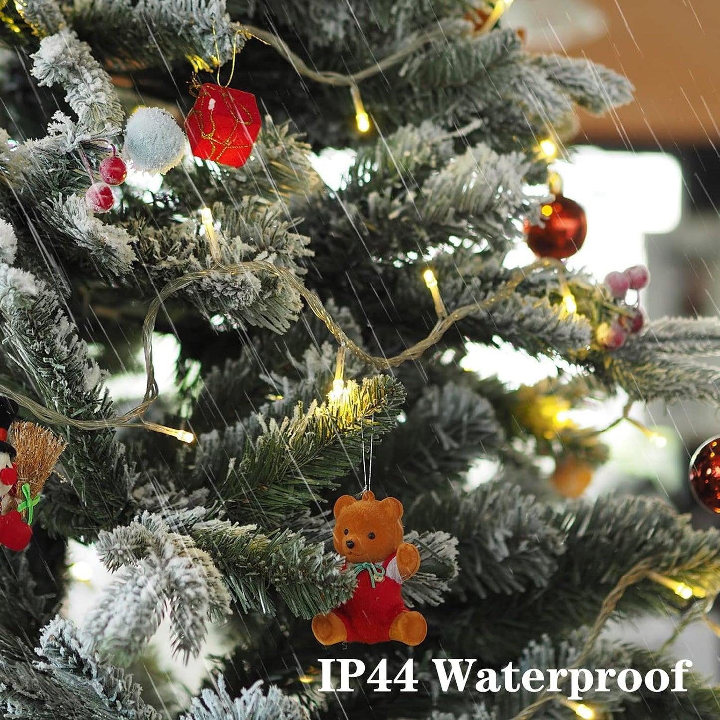 Color Changing Christmas Lights, 200 LED 35 Colors String Lights Indoor Outdoor with Remote, Waterproof Twinkle Lights Plug in for Halloween Xmas Tree Party Easter Valentine's Wedding Room Decor