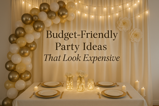 Budget-Friendly Party Ideas That Look Expensive (Using Supplies from PartyHaus!)