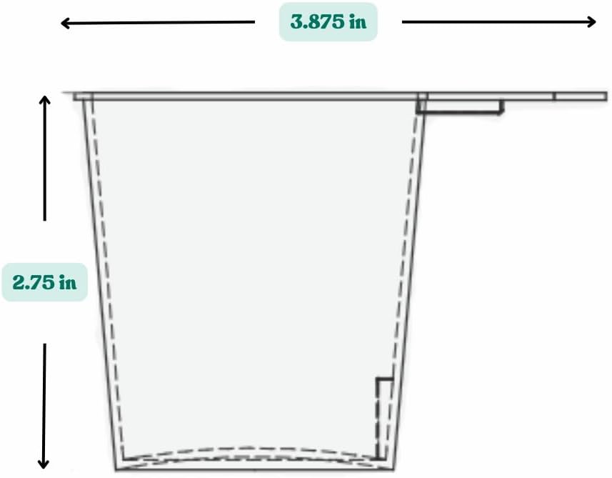 3/4 Cup (6 Oz. | 175 mL) Short Handle Scoop for Measuring Coffee, Pet Food, Grains, Protein, Spices and Other Dry Goods (Pack of 25)