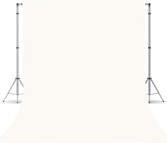 Ivory Photography Backdrop for Photoshoot, Photo Backdrop Curtain, Perfect Ivory Backdrops for Party Portrait Photoshoots Video Studio 6FTx9FT