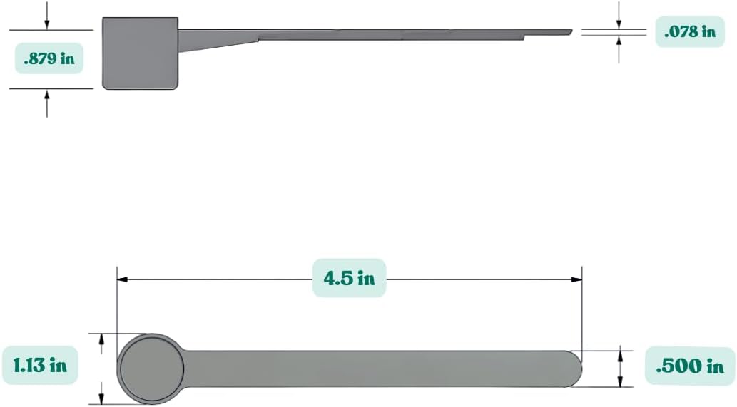 13 mL (13 CC) Long Handle Scoop for Measuring Coffee, Pet Food, Grains, Protein, Spices and Other Dry Goods (Pack of 1)