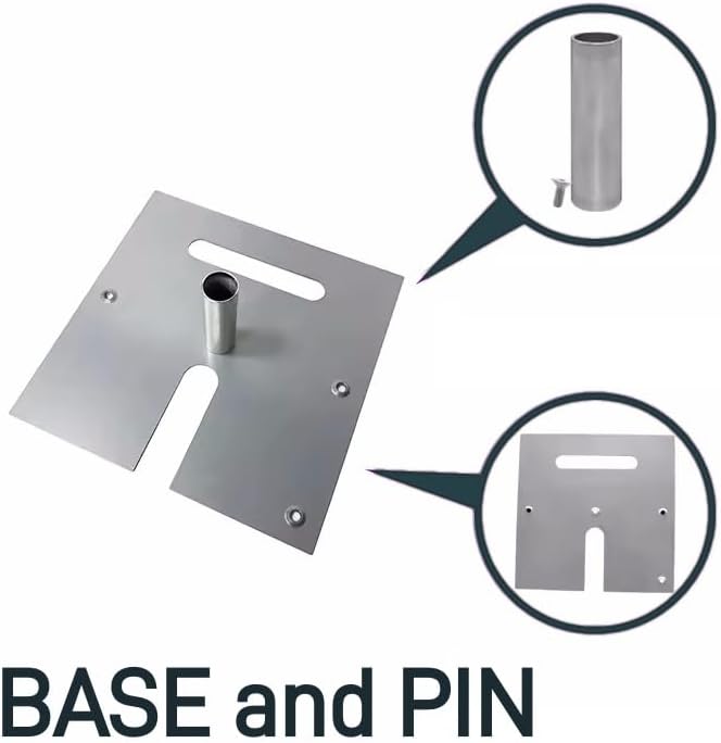 Portable Pipe and Drape Heavy Duty Backdrop Stand, ADJ Metal Frame and Heavy Metal Base for Wedding, Birthday Party, Photography Backdrop (Tall(4-10FT) & CrossPipe-10FT)