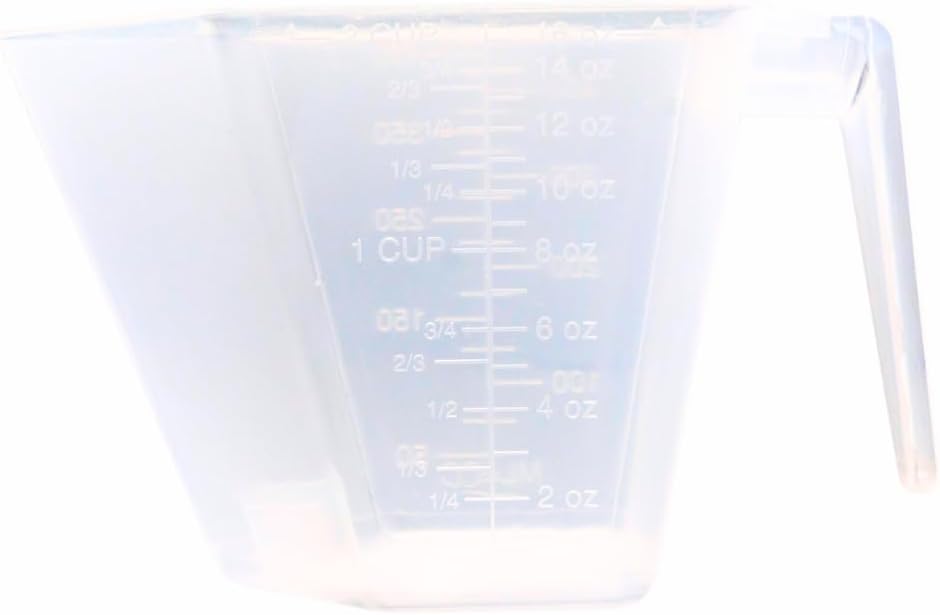 2 Cup LONG Handle (1 Pint | 16 Oz. | 500 mL) Scoop for Measuring Coffee, Pet Food, Grains, Protein, Spices and Other Dry Goods (Pack of 25)