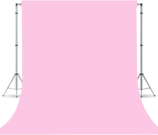 Pink Photography Backdrops, Photo Booth Video Shooting Photo Backdrop, Portrait Background for Photography, Photo Studio Pink Backdrops for Photoshoot 10x10ft