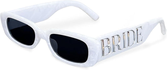 Marble Bride Sunglasses, Bride to be Decorations Glasses, Bachelorette Bach Wedding Party Favor Gift Glass