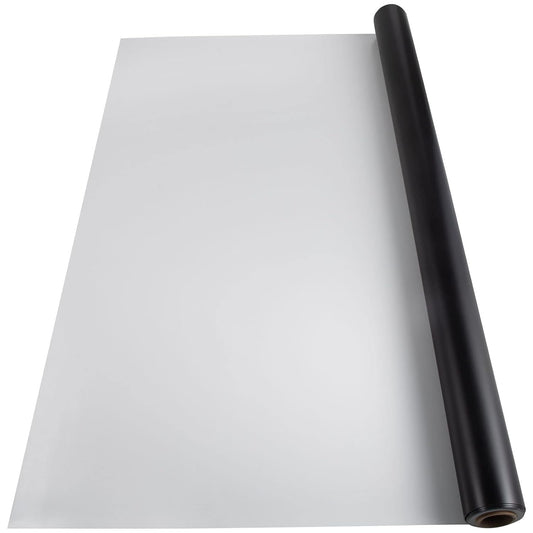 VEVOR Dance Floor, 6.6x23ft Dance Floor Roll, 0.06in Thick PVC Vinyl Dance Floor, Black/White Reversible Portable Dance Floor, Non-Slip Dance Flooring, Ballet Dance Floor for Jazz, Pop, Lyrical Style