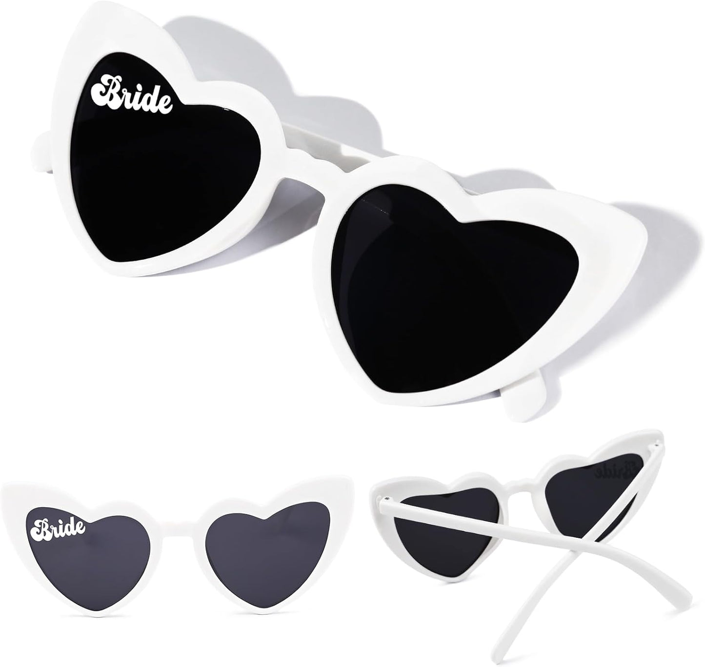 YOGFIT Heart Sunglasses for Women Fashion Classic Love Eye Protection Sunglasses Vintage Cute Heart Sunglasses