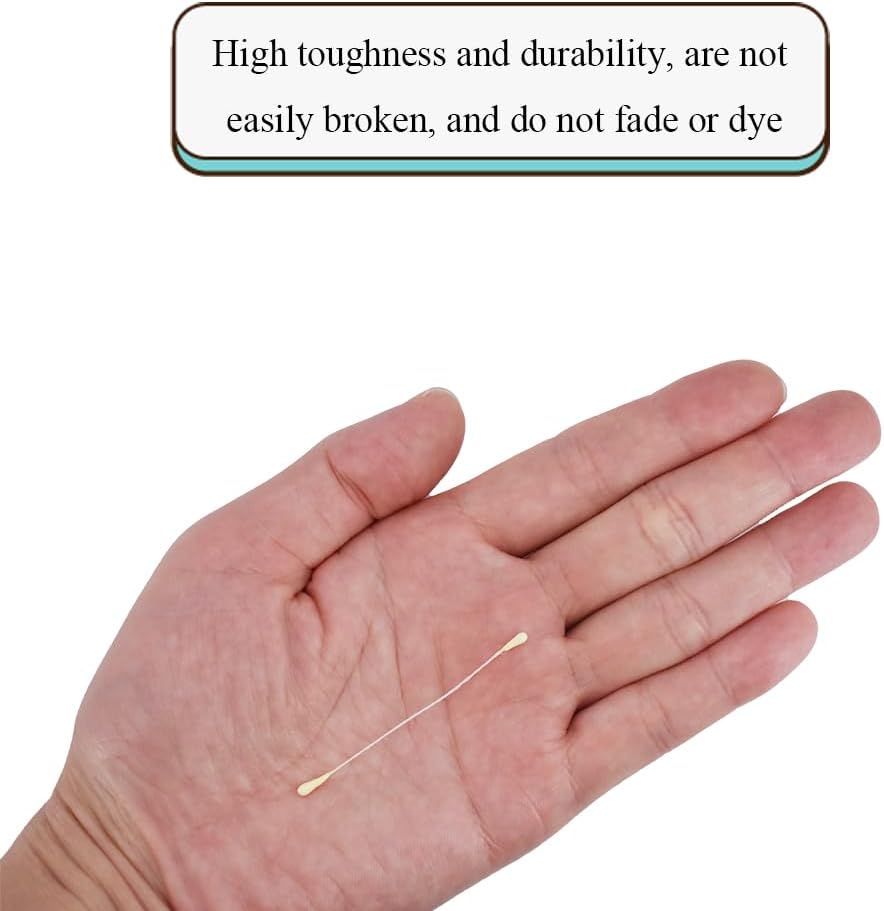 HAHIYO 700Pcs 2mm LightYellow Matte Double Head Flower Stamen Pistil for Flower Making Scrapbook Decoration - Handmade Artificial Flower Pistil Matt-Like Floral Stamens Flowers Pollen Stamen