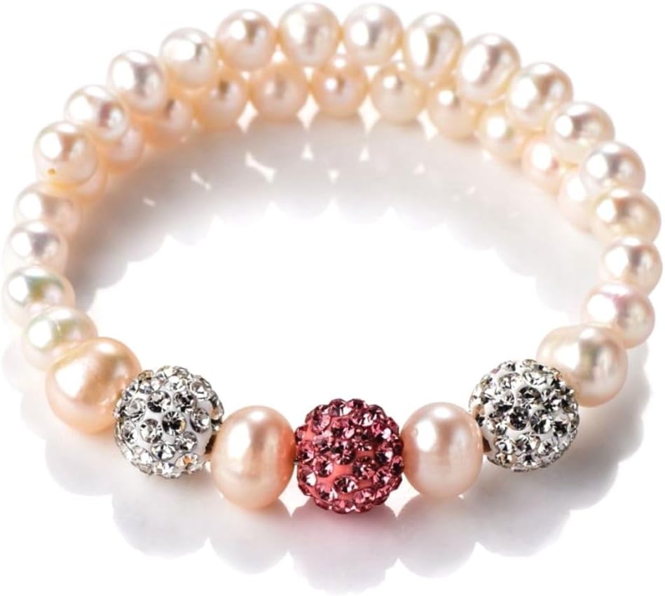 25pcs Adabele Grade A Suncatcher Crystal Rhinestone Pave Loose Beads 12mm Clear White Polymer Clay Disco Ball Spacers Compatible with Shamballa All Craft Jewelry Making DB12-1