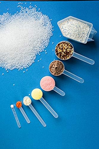 82 mL (82 CC | 2.77 Oz.) Long Handle Scoop for Measuring Coffee, Pet Food, Grains, Protein, Spices and Other Dry Goods (Pack of 5)