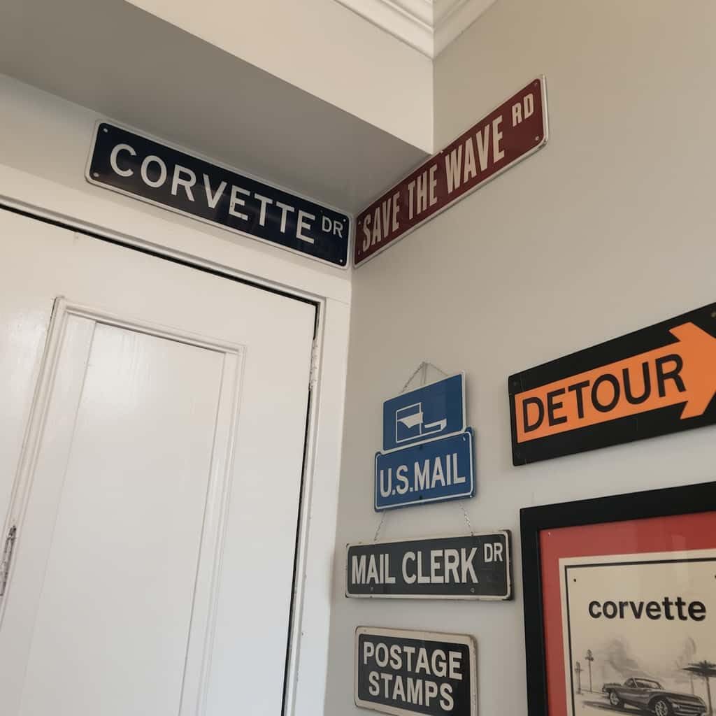 Custom Street Reflective Sign, Personalized Metal Road Sign, Single/Double Sided, 8x24 Inch, Outdoor Fade-Resistant .040 Aluminum