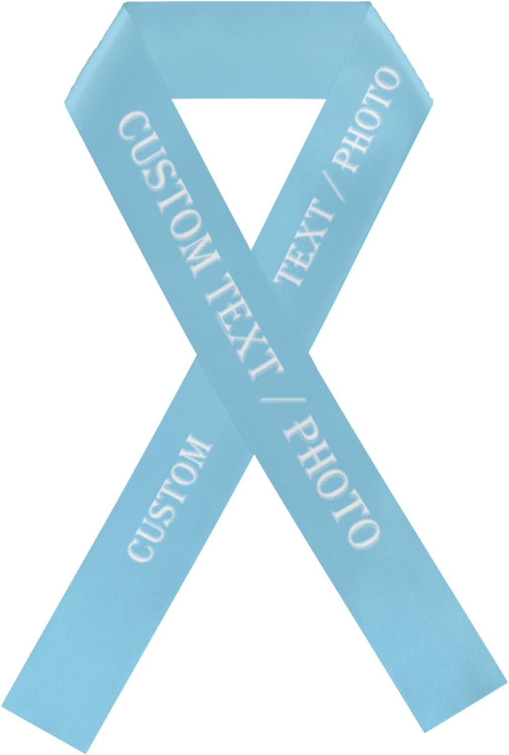 Custom Sash,Personalized Birthday Sash with Text Photo,Customized Bachelorette Sash Quote Sash Bride to Be Sash Color Optional (No decorative edge, Cyan)