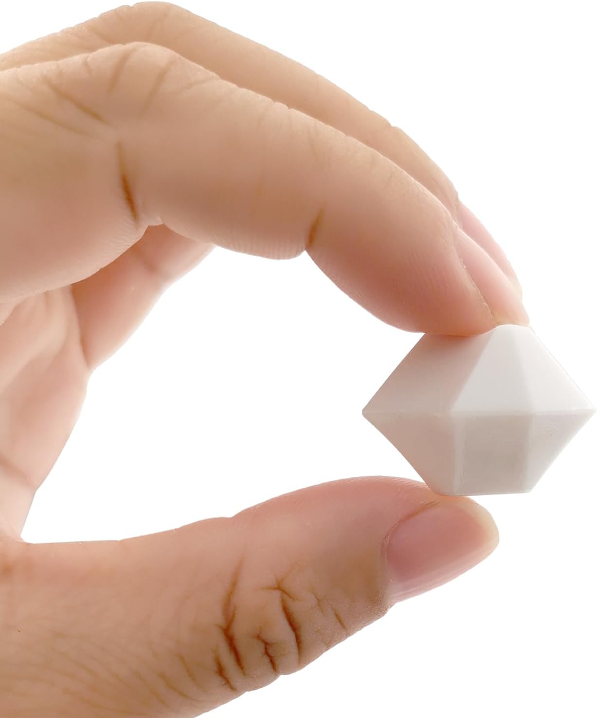 White Vase Fillers for Home Decor, Fake Crushed Ice Cubes, Vase Fillers, 150 pcs Reusable Fake ice Cubes for Photography Accessories Props Decoration for Wedding