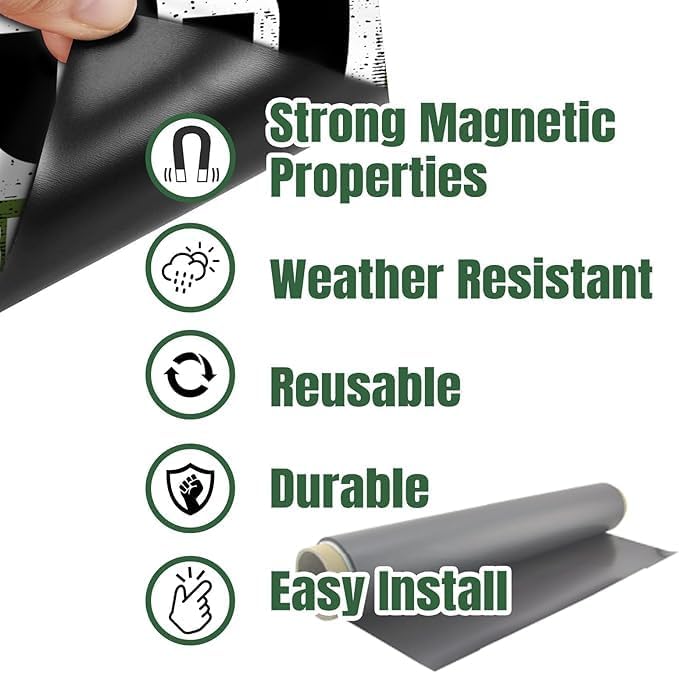 KETABAO – 16" Customized Circle Photo Magnets - Personalized Refrigerator and Car Magnets for Home and Office Decor