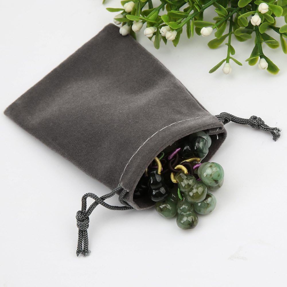 Shintop 10pcs Velvet Drawstring Bags Wedding Gift Bags Velvet Cloth Jewelry Pouches