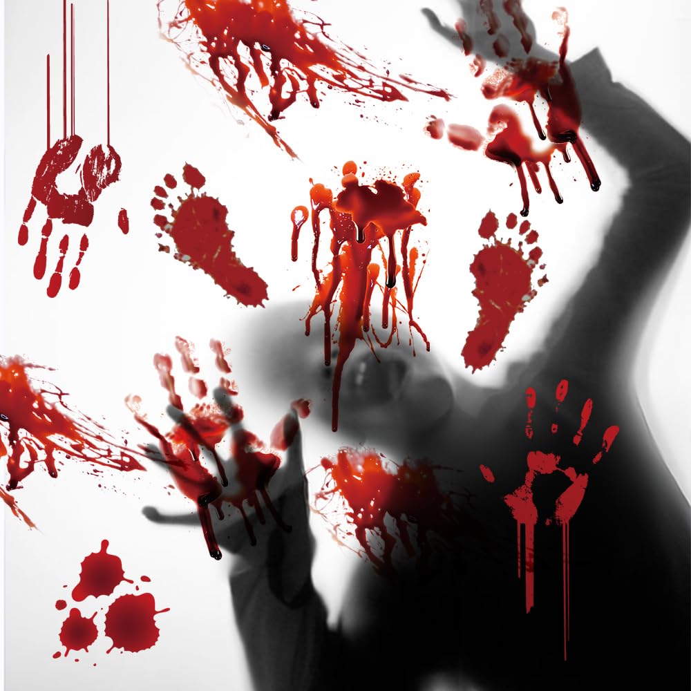 30 Sheets Scar Tattoos Temporary Halloween Makeup Kit, Large Size Fake Chucky Scars Stitches Bloody Wound Vampire Zombie Tattoos, Realistic Stitch Stickers for Men Women Kids Cosplay Party Prank