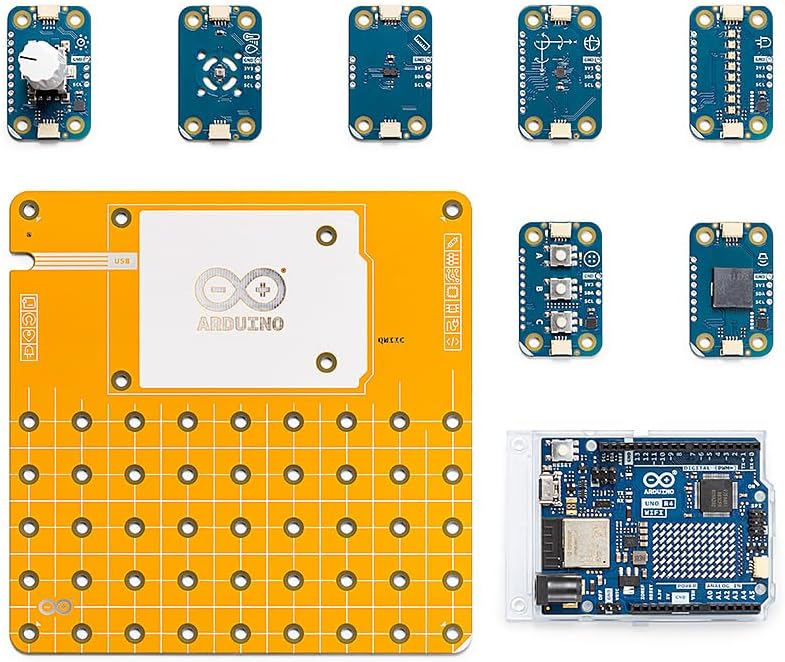 Official Arduino Plug and Make Kit [AKX00069] – Ultimate Starter Kit for Beginners | Build Connected Projects Easily | Fun & Educational Technology Kit for Learning Electronics & Coding