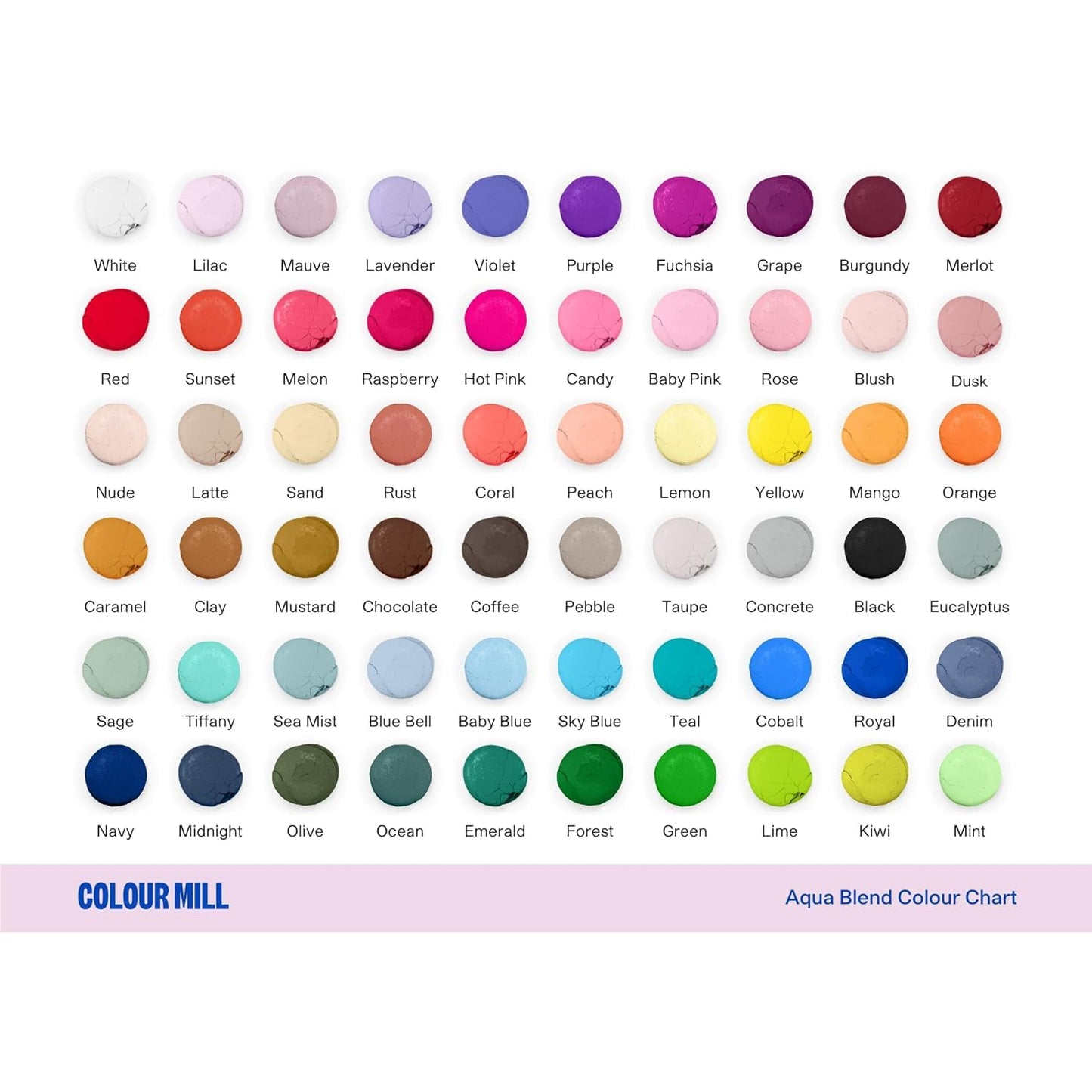 Colour Mill Aqua Blend Water-Based Food Coloring, 20 Milliliters Burgundy