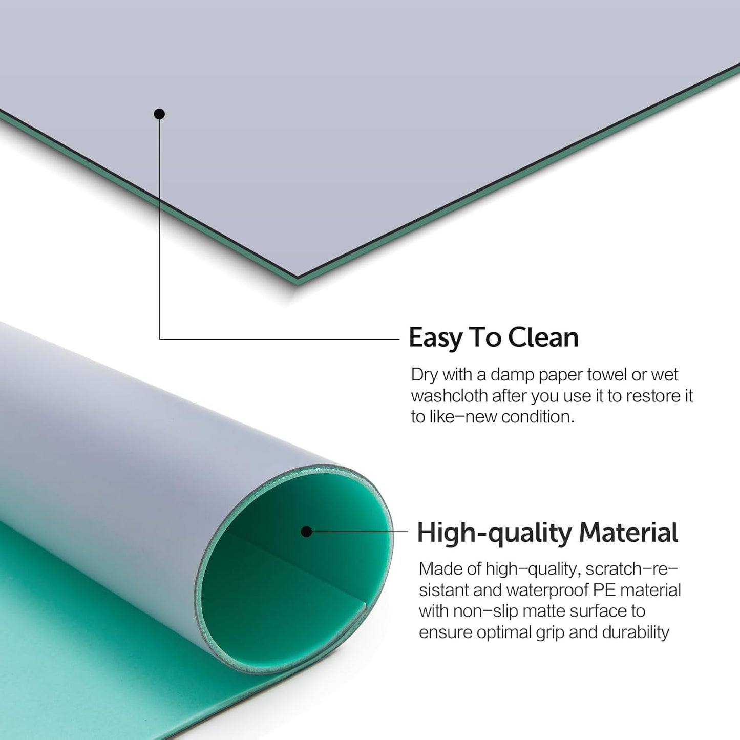 Dance Floor Mat Ballet Dance Floor Heavy-Duty 4MM PE Practice Floor for Ballet, Jazz, and Pop Portable and Non-Slip Dance Flooring for Adults and Kids