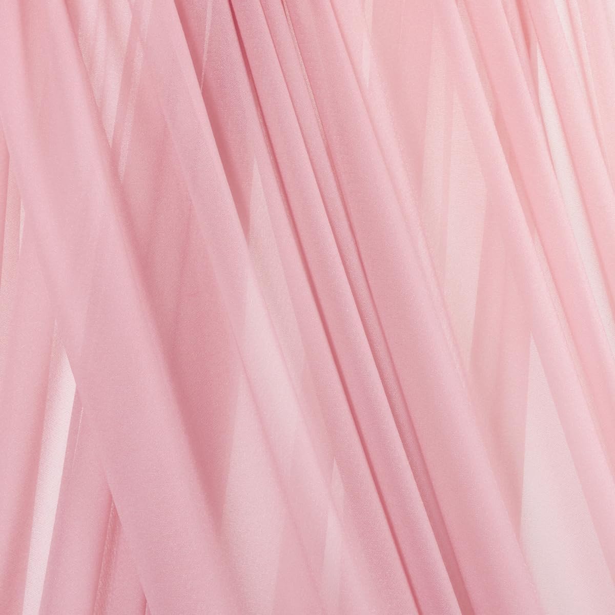 Dusty Rose Elegant Arch Draping Fabric 2 Panels Outdoor 29" × 20Ft Sheer Chiffon Curtain Drapes for Fall Wedding Ceremony Birthday Party Garden Brunch
