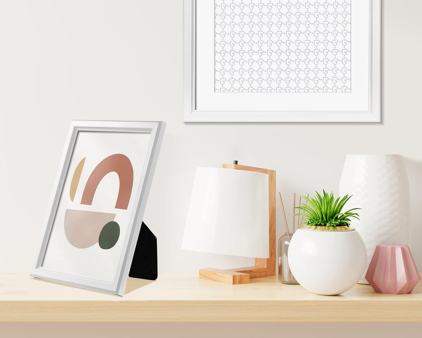 LaVie Home 4x6 Picture Frames (12 Pack, White) Simple Designed Photo Frame with High Definition Glass for Wall Mount & Table Top Display, Set of 12 Classic Collection