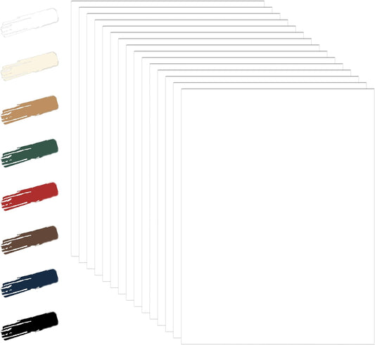 28 Sheets White Cardstock 8.5 x 11 Certificate Paper, 92lb Heavyweight Printer Paper Card Stock for Wedding, School Crafting, Memus, Making Cards, Business Cards, Invitations