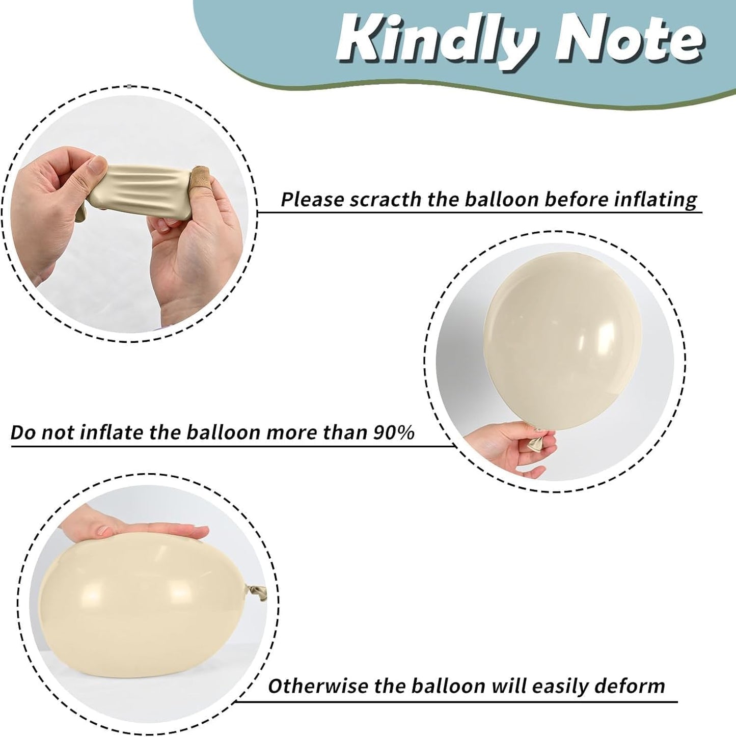 Sage Green Blue Balloons, 12 Inchs Dusty Blue Yellow Avocado Green Apricot Balloons for Girls Kids Birthday Party Wedding Anniversary Engagement Bridal Baby Shower Decorations