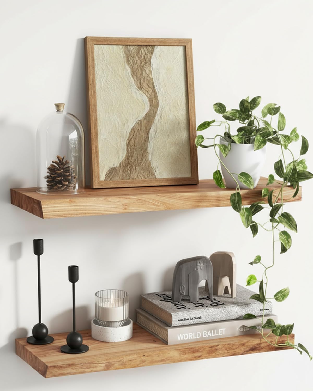 VIYYIEA Framed 3D Textured Wall Art, Handmade Paper Artwork,12x16inch, Modern Minimalist Neutral Beige Decor for Living Room Bedroom Shelf, River Abstract Picture