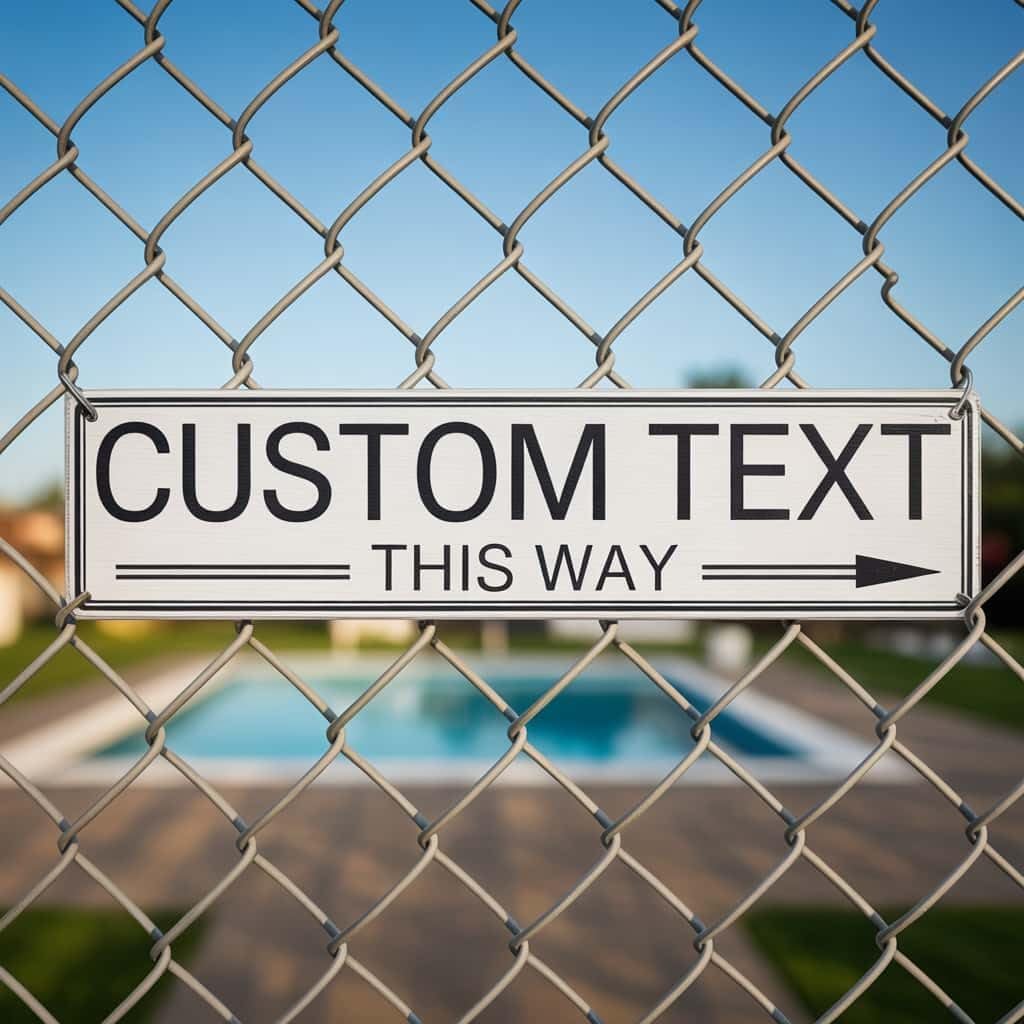 Custom Signs Outdoor Metal, Personalized Street Sign for Home Bar Wall Decor, Fade Resistant .040 Aluminum, 4 x 18 Inches