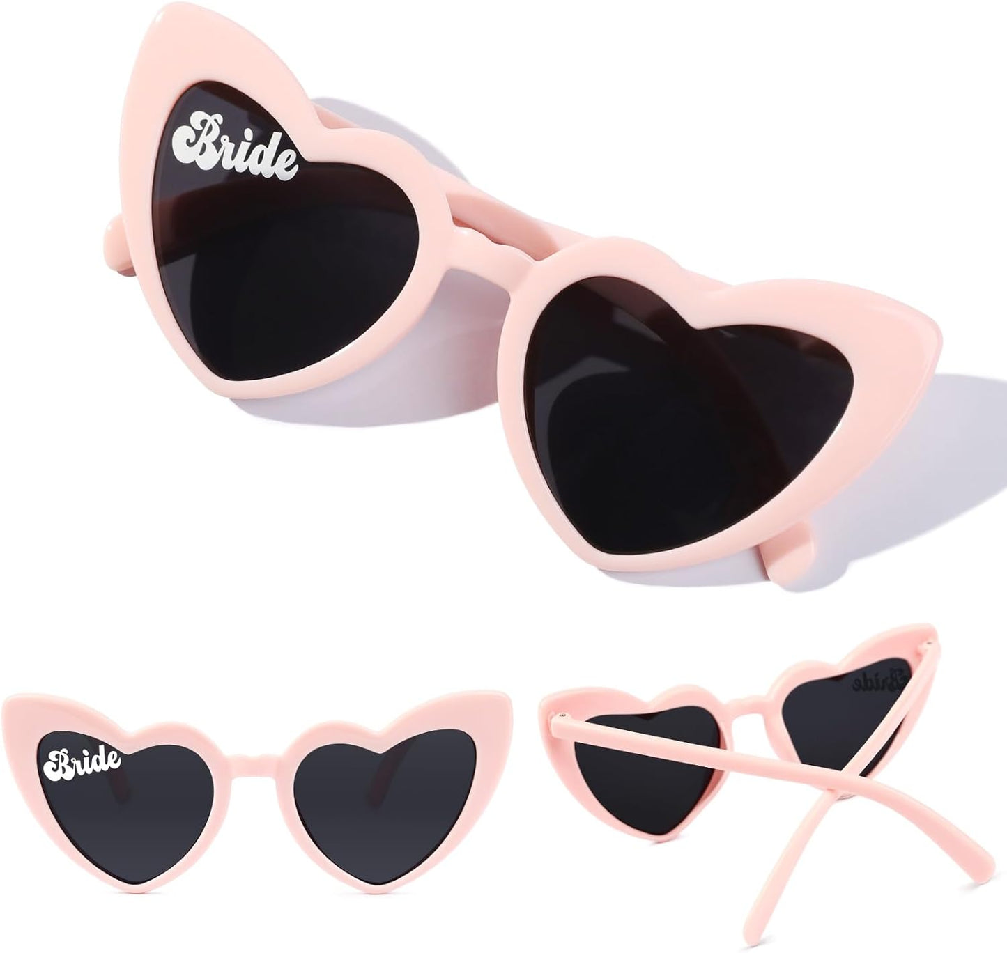 YOGFIT Heart Sunglasses for Women Fashion Classic Love Eye Protection Sunglasses Vintage Cute Heart Sunglasses
