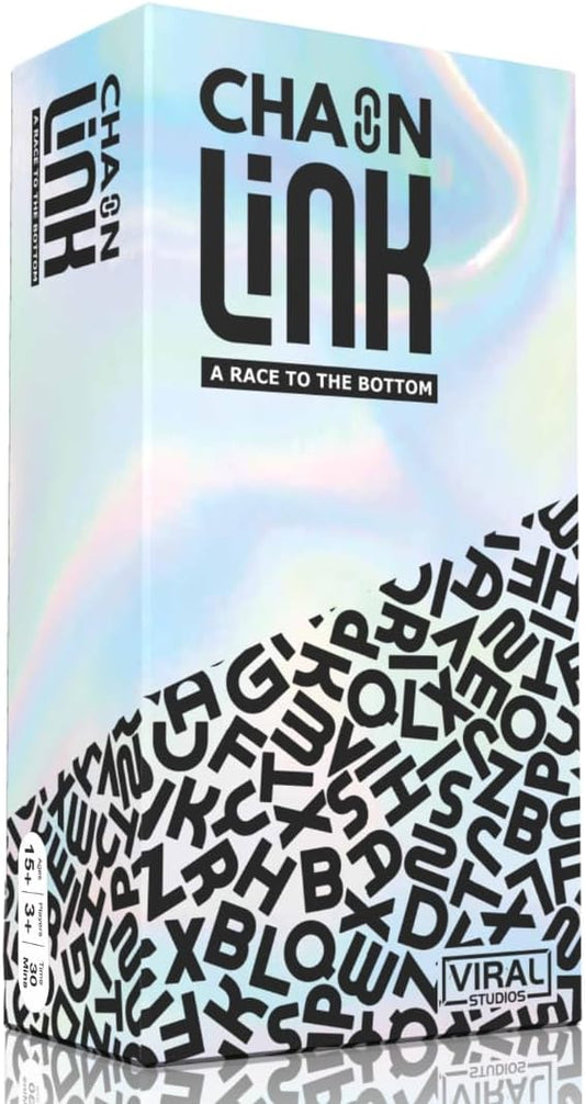 Viral Studios Chainlink - Guess The Sequence Party Game, Fast Paced Word Game for Adults & Kids, 450 Cards Fun Cards for Family Game Nights, Gatherings, & Parties Ages 15 +