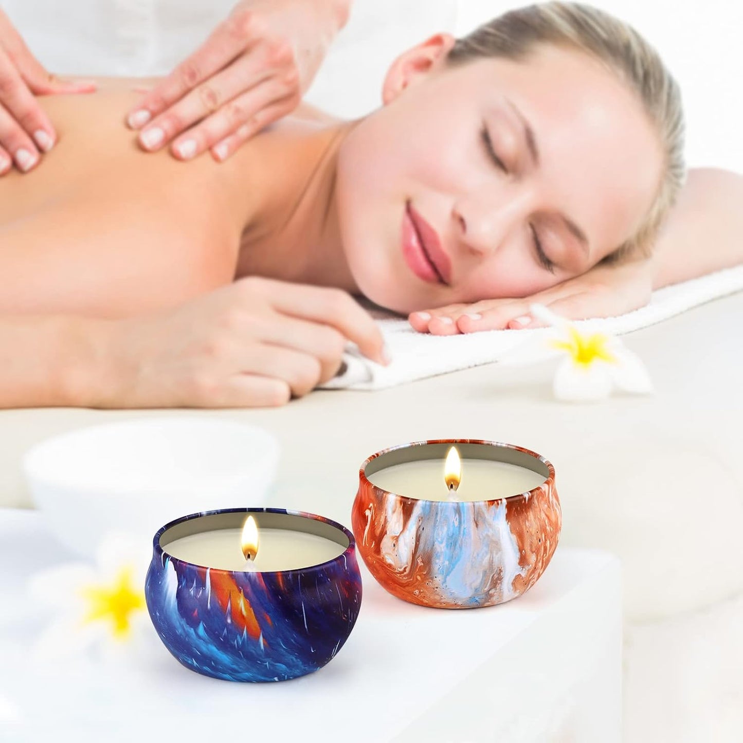 16 Pack Scented Candles Set for Home, Relaxing Stress Relief, Aromatherapy - Natural Soy Wax and Fragrance - Gifts for Women, Mom, Best Friend, Wife, Birthday