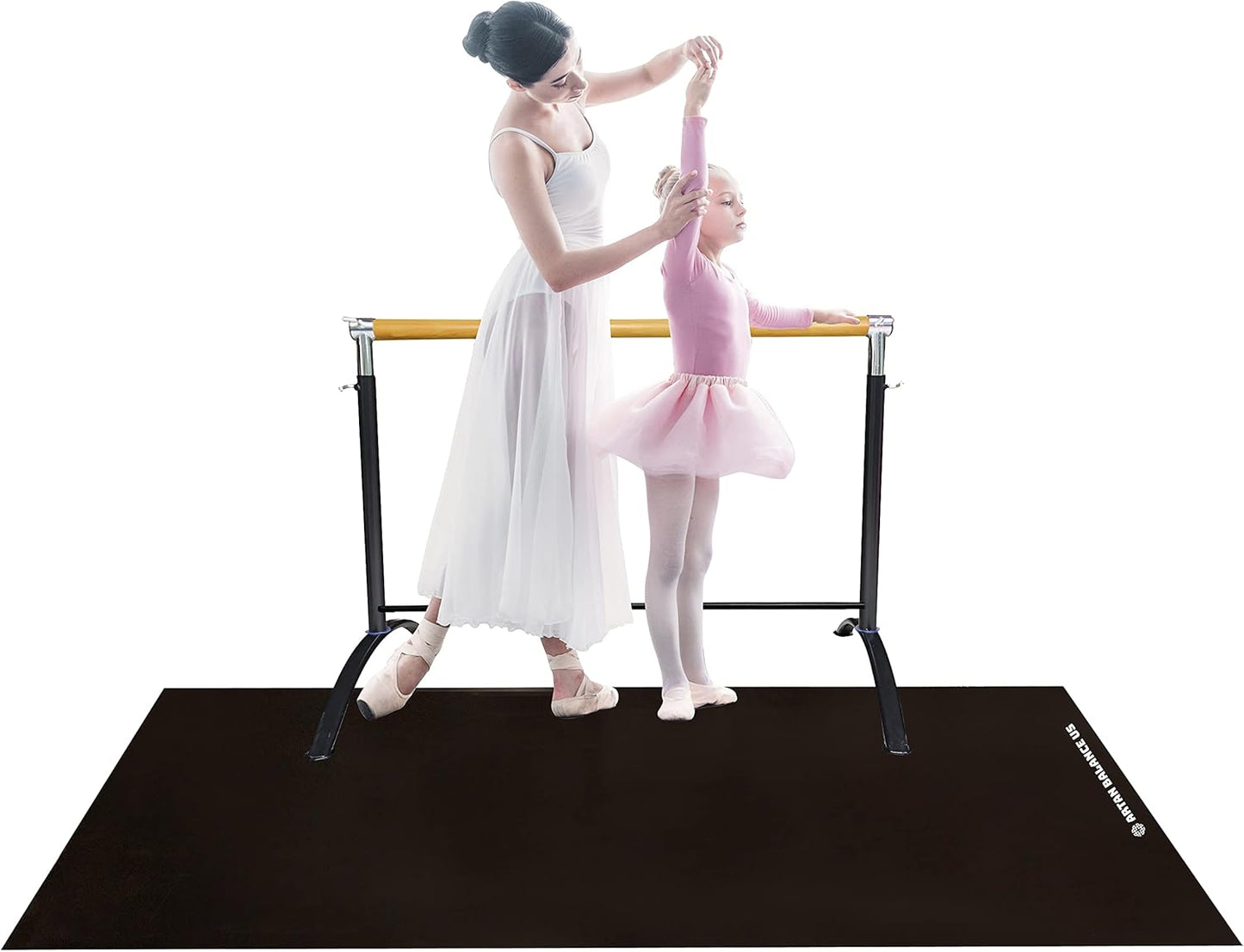 Marley Dance Floor- Ideal for Ballet, Jazz, Tap, and Party Dancing for All Ages- Non-Slip Dance Floor for Smooth Flooring - Ballet Floor for Home, Studio and Outdoor Dance Floor
