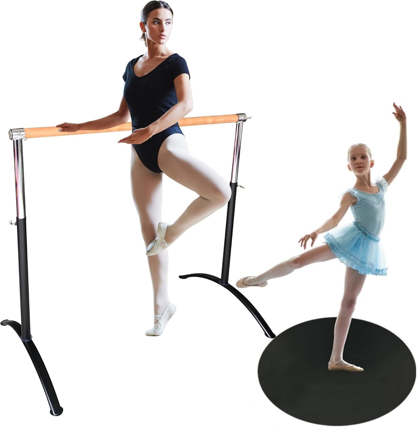 Marley Dance Floor- Ideal for Ballet, Jazz, Tap, and Party Dancing for All Ages- Non-Slip Dance Floor for Smooth Flooring - Ballet Floor for Home, Studio and Outdoor Dance Floor