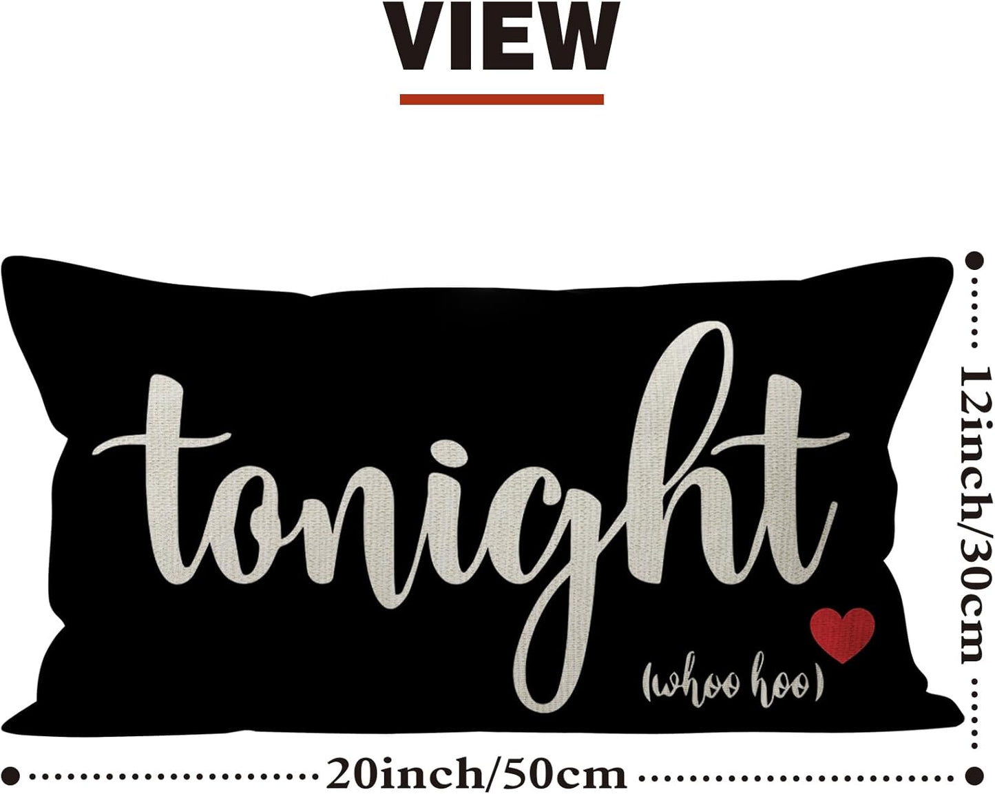 Mancheng-zi Bridal Gift,12x20 Pillow Cover,Bridal Shower Gifts,Funny Couples Reversible Linen Pillow Cover, Bachelorette Party Gifts,Bridal Gifts for Bride,Wedding Gifts for Bride(Black)