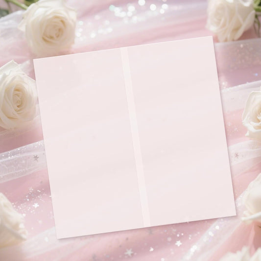 120 Pack Pre-Folded Vellum Jackets for 6x6 Invitations, Translucent Vellum Paper 6x6 Jackets, 100GSM Wedding Invitations Wraps, Envelope Liners for Birthdays, Baby Showers